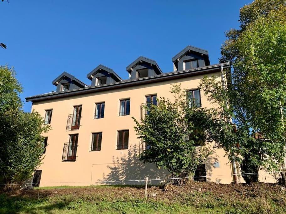 Ecrin Balneo Sauna A Thollon Apartment Exterior foto